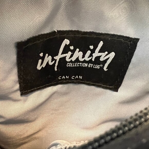 Lug Infinity Collection Can Can Blue Camo Camouflage Cross Body Purse - Picture 4 of 5